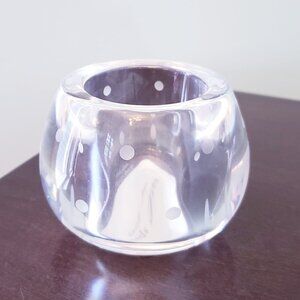 Kate Spade Larabee Dot (TM) Lead Crystal Votive Candle Holder